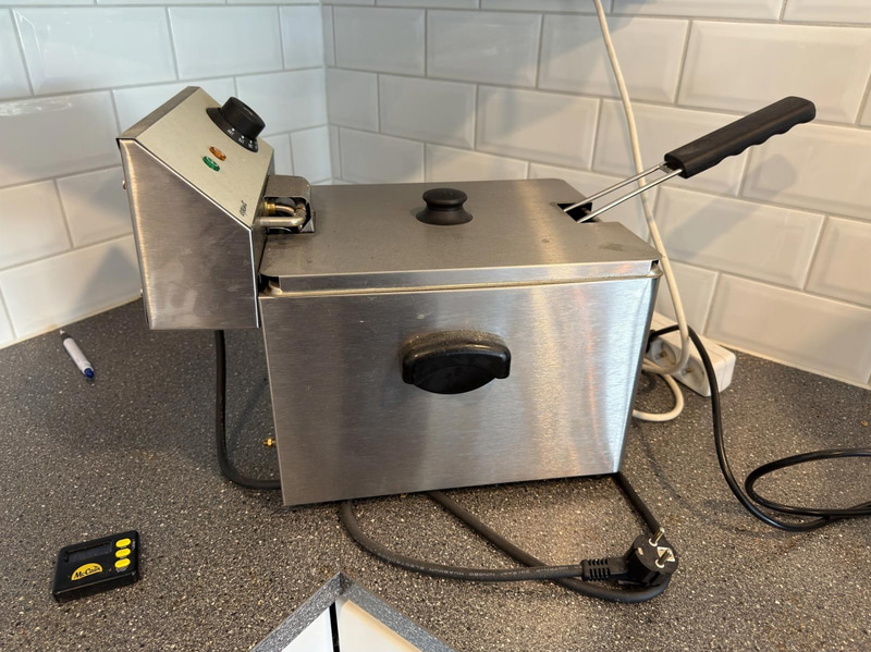 Fritös Extent 90019, 3250 W, 1-fas