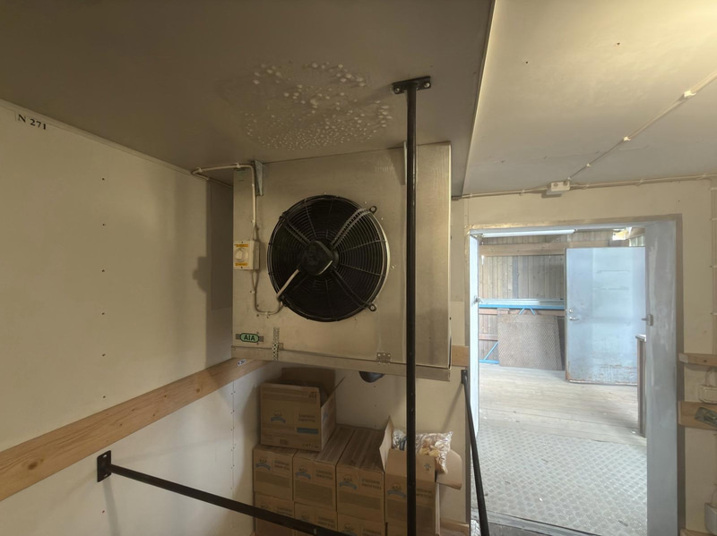Fryscontainer komplett med aggregat