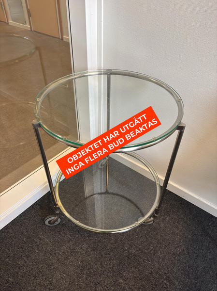 2 Chairs incl. Trolley Table