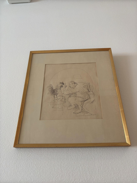Sketch by Birger Lundqvist