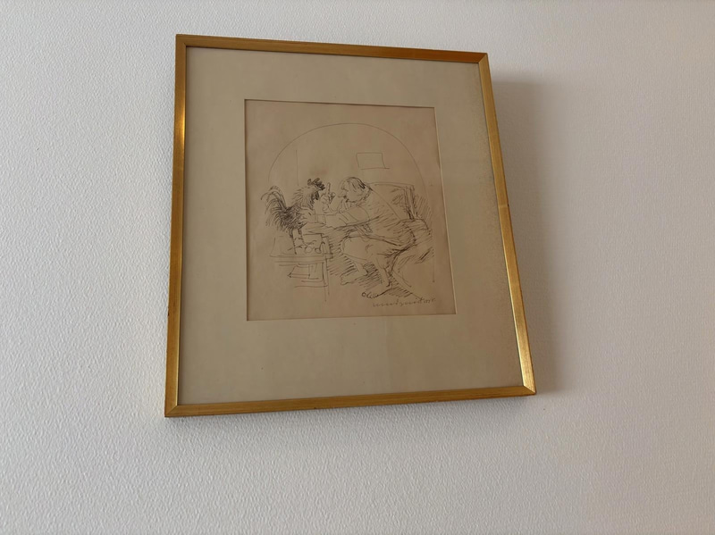 Sketch by Birger Lundqvist