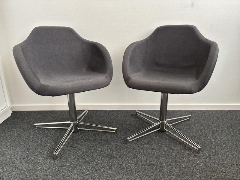 2 st. Snurrstolar Johanson Design