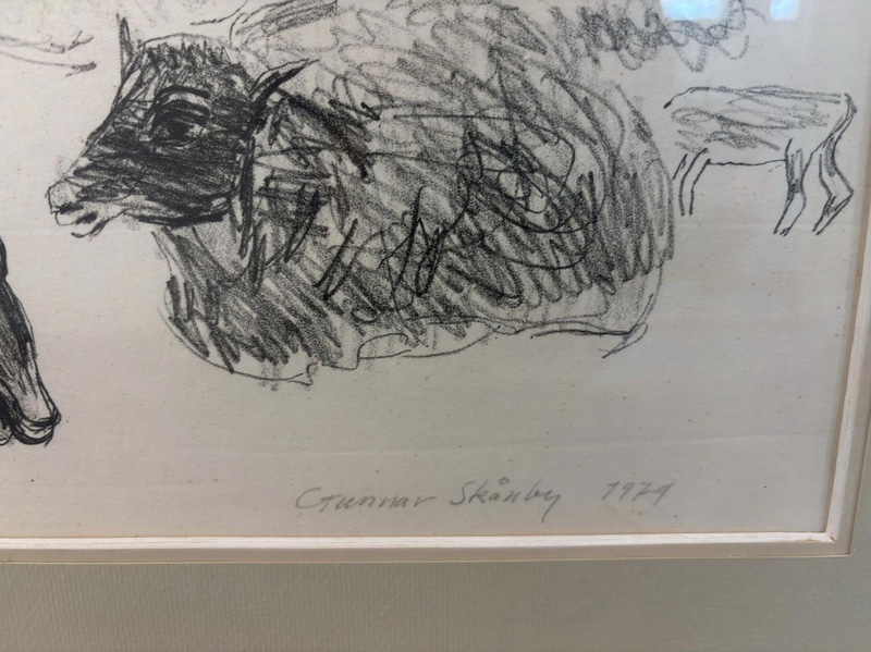 2 st. Tavlor Gunnar Skånby