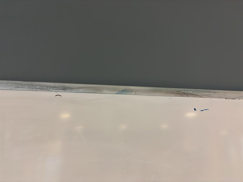 2 st. Whiteboard, olika storlekar