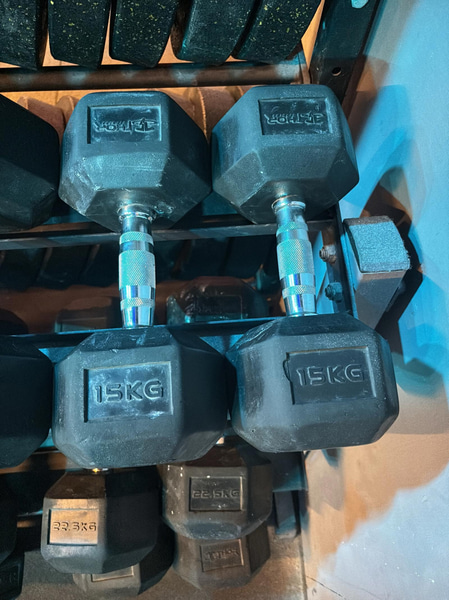 Dumbbell Rack incl. Dumbbells