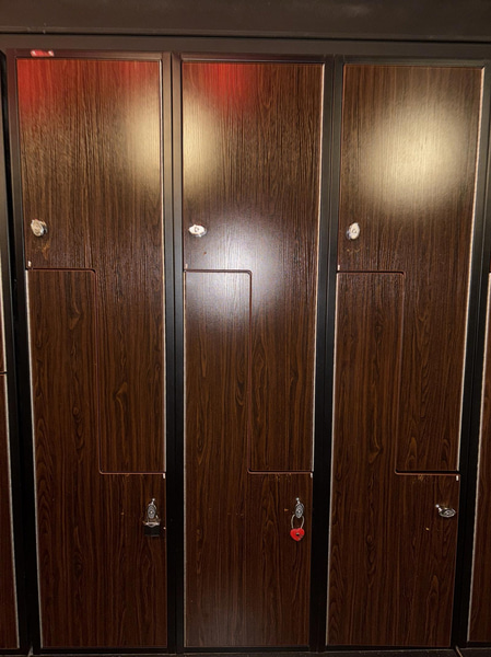 12 Gymleco lockers