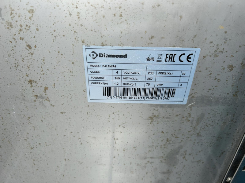 Diamond Compact Line salad refrigerated counter