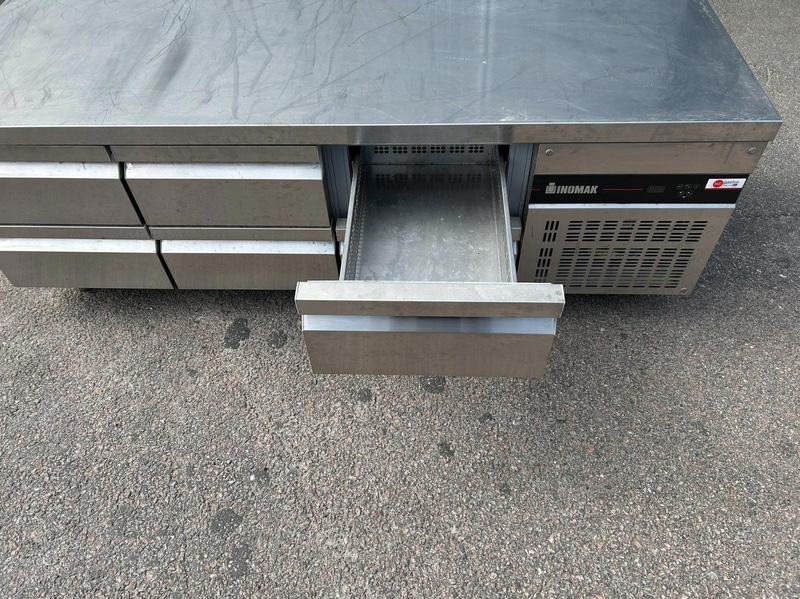 Refrigerated grill counter with 6 drawers, Inomak