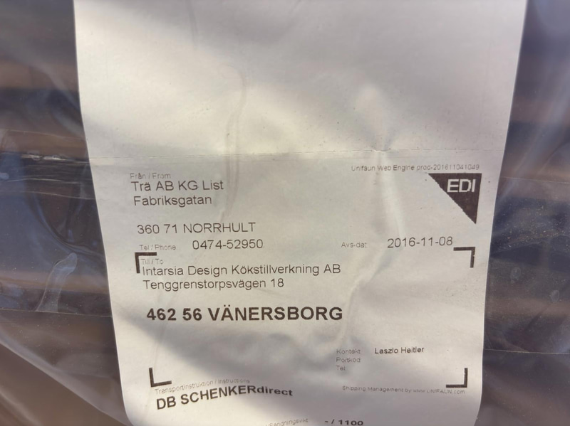 Pall med ekskivor