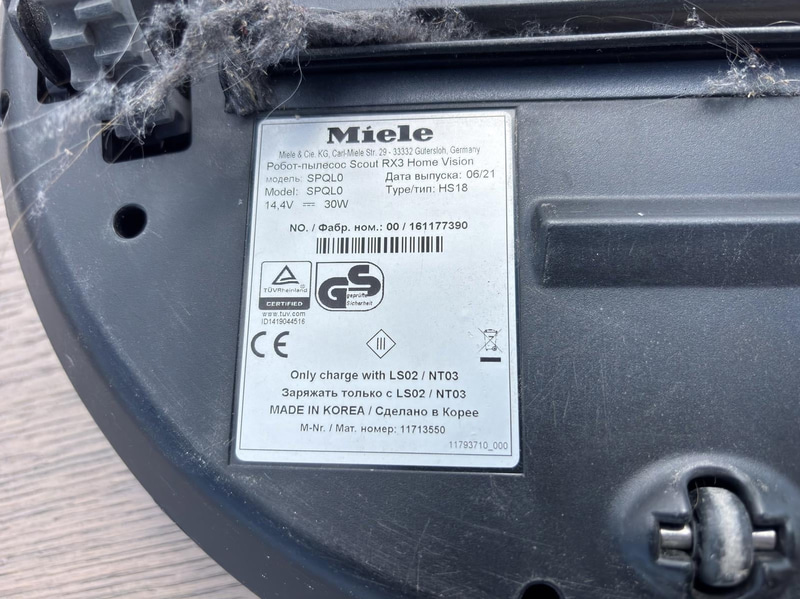 Robotdammsugare Miele