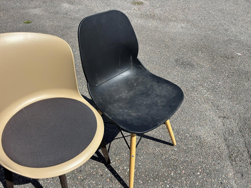 Stolar, avfuktare, fläktar