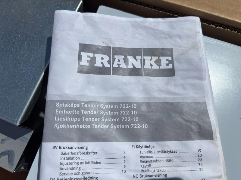 Spiskåpa Franke