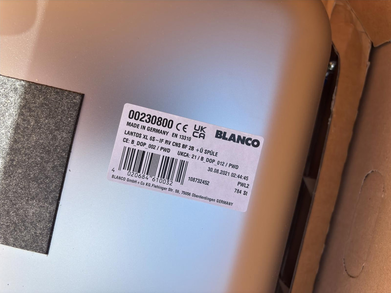 6 stycken diskhoar Blanco, Franke