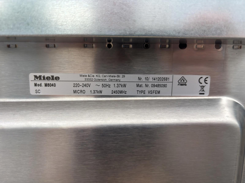 Micro för inbyggnad Miele