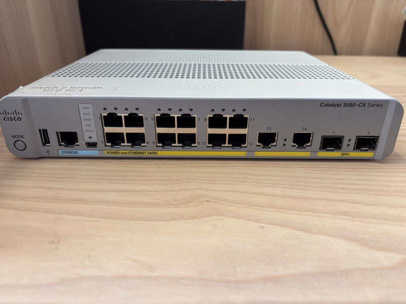 Cisco Catalyst 3560-CX 12-Port PoE Switch