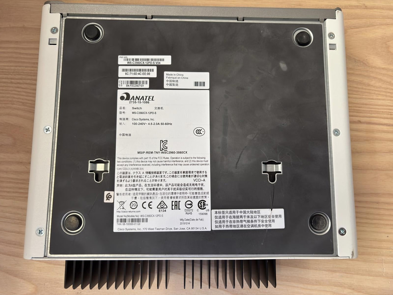 Cisco Catalyst 3560-CX 12-Port PoE Switch