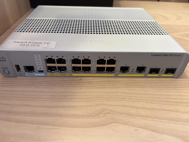 Cisco Catalyst 3560-CX 12-Port PoE Switch