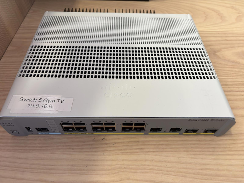 Cisco Catalyst 3560-CX 12-Port PoE Switch