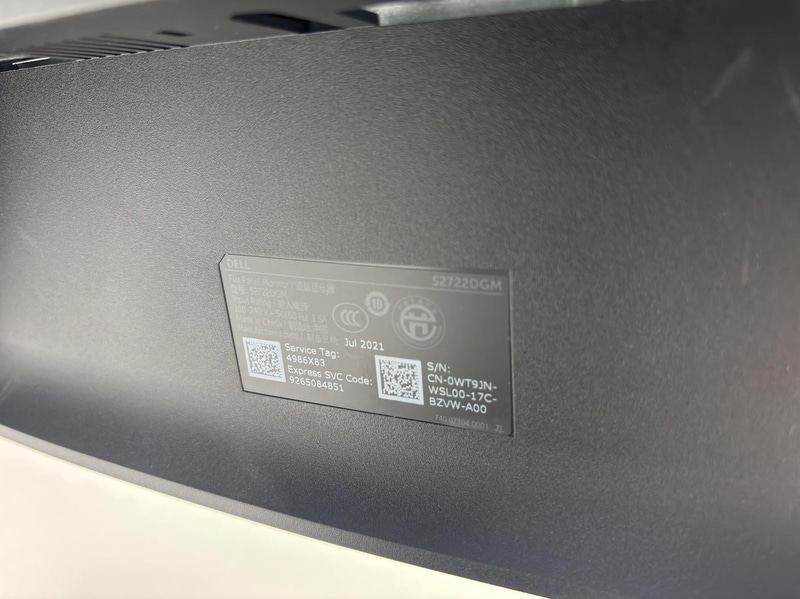 Dell S2722DGM 27-inch monitor