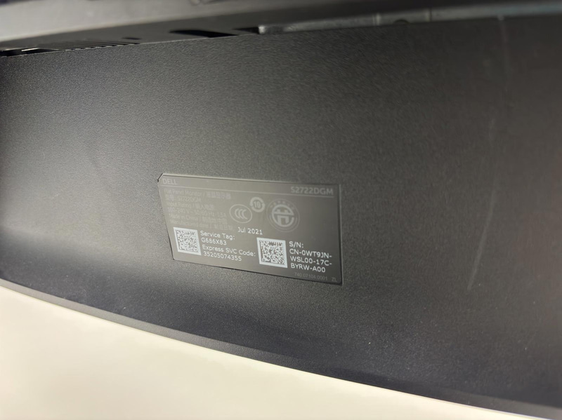 Dell S2722DGM 27-inch Monitor