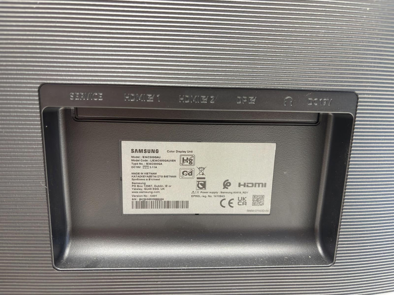 Samsung S34C500GAU 34-inch Monitor
