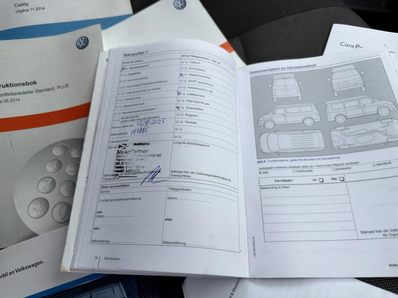 Volkswagen Caddy 1.6 TDI Panel Van (75 hp) -2015