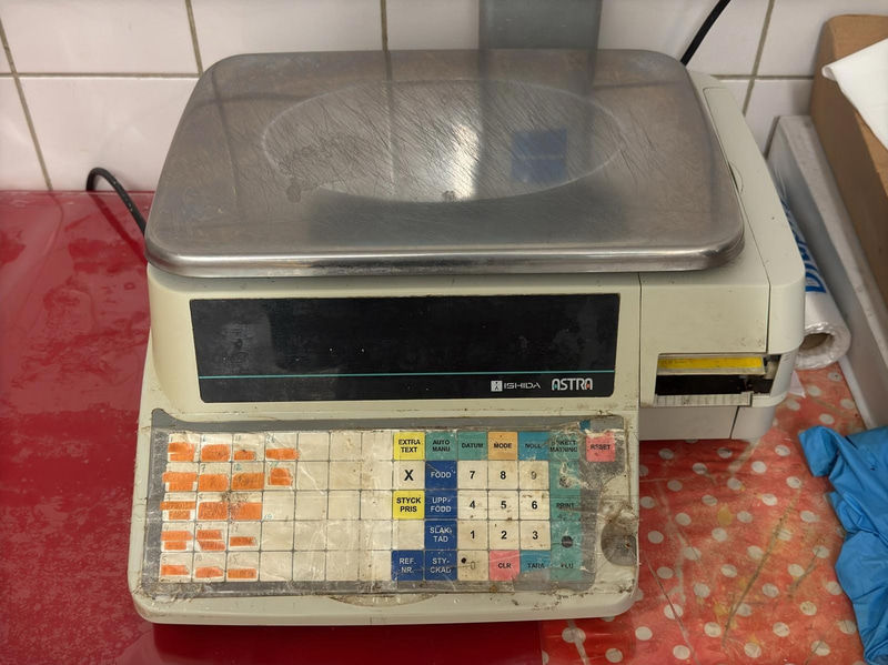 Våg Ishida Astra 15 kg