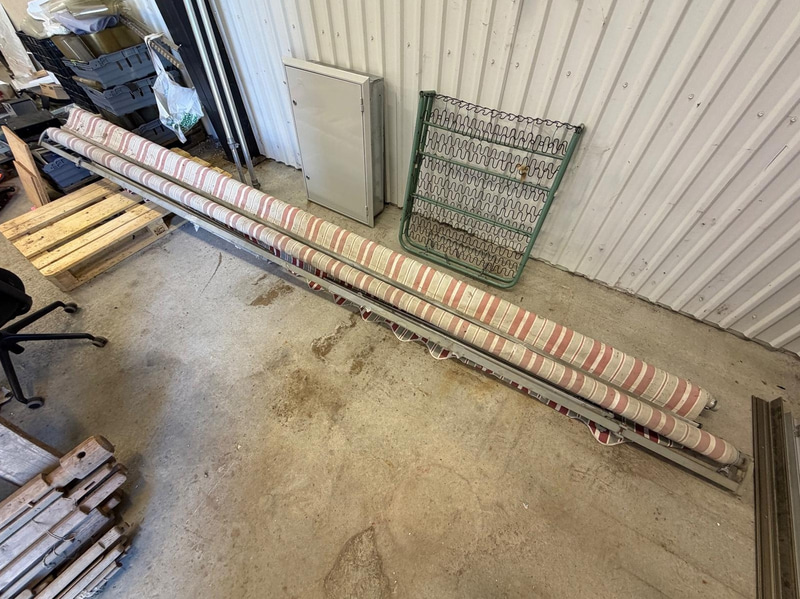 2 st markiser, 450x300 cm