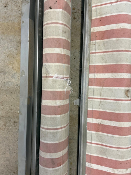 2 st markiser, 450x300 cm