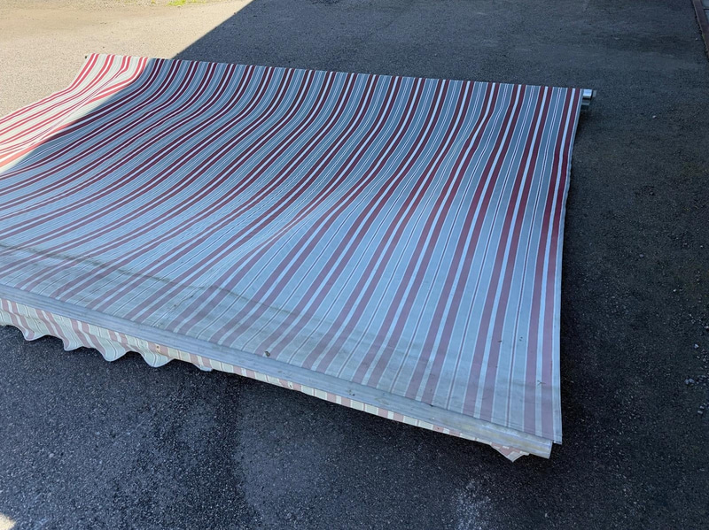 2 st markiser, 450x300 cm