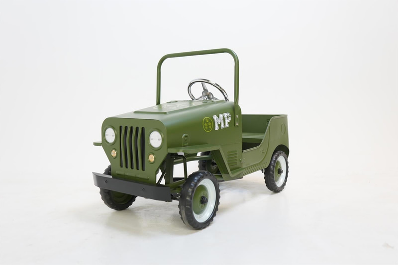 (NEW) Rex Pedal Car, Military Police.