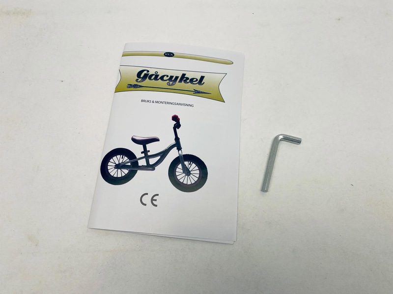 Gåcykel/balanscykel Rex, MiniRex Jasmin 12-tum.