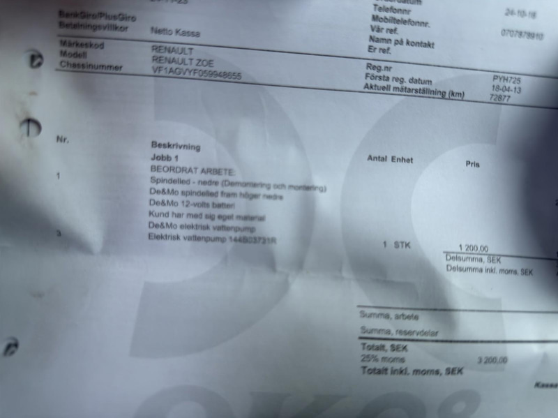 iRenault Zoe 41kWh R90 (92 hp) -2018