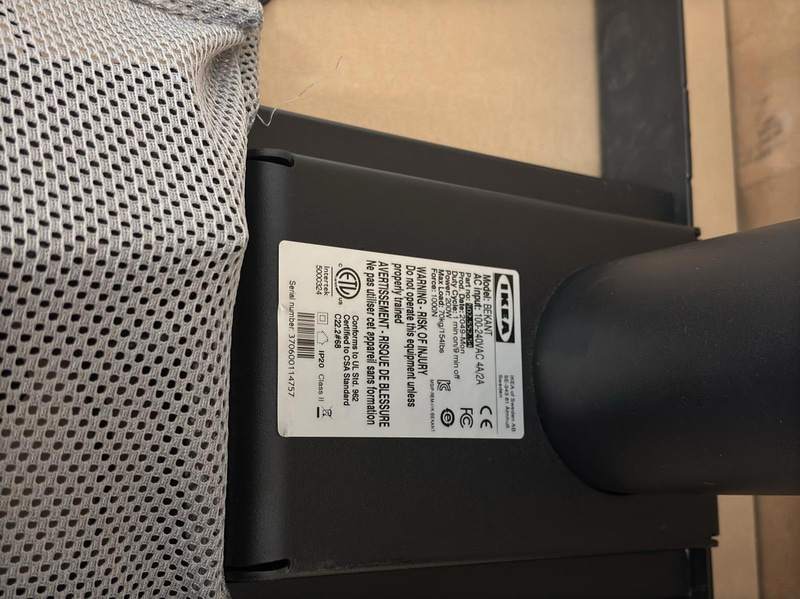 Höj- och sänkbart Skrivbord Ikea Bekant