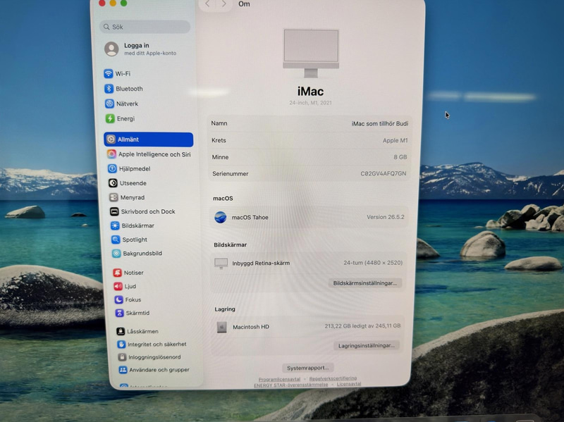 iMac, 24-inch, M1