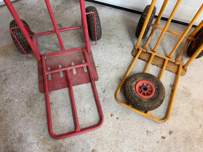 2 hand trucks