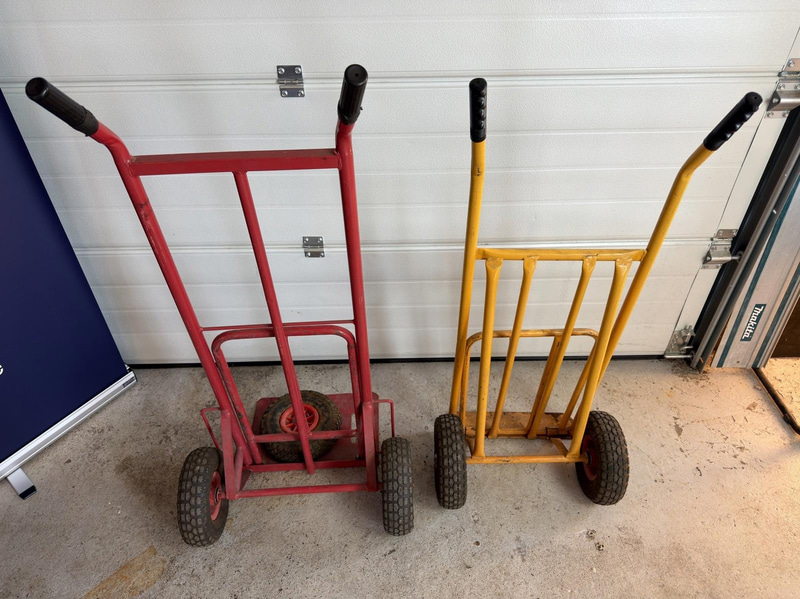 2 hand trucks