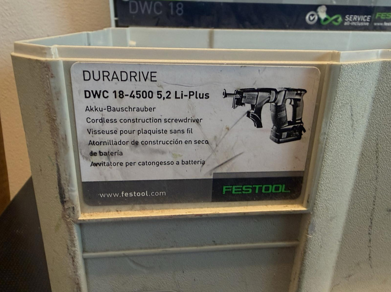 Skruvdragare Festool DWC 18-4500