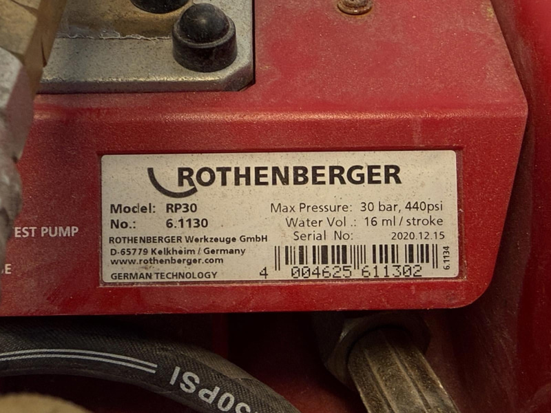 Provpump Rothenberger RP30