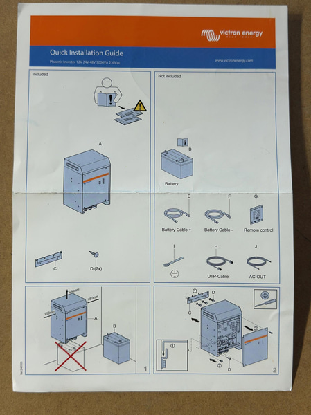 Victron Energy Phoenix Inverter 12|3000, 230 V