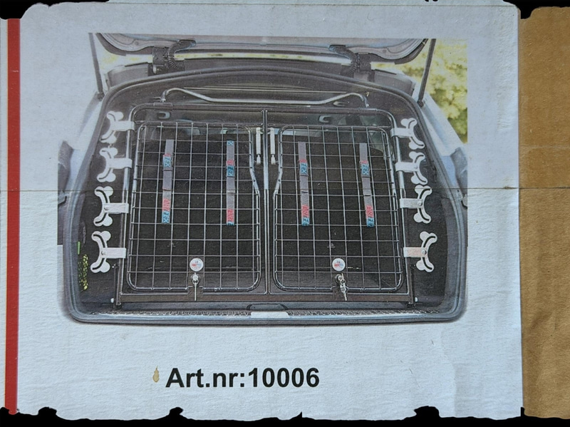 Hundgrind Aritex Universell modell 1, dubbeldörr