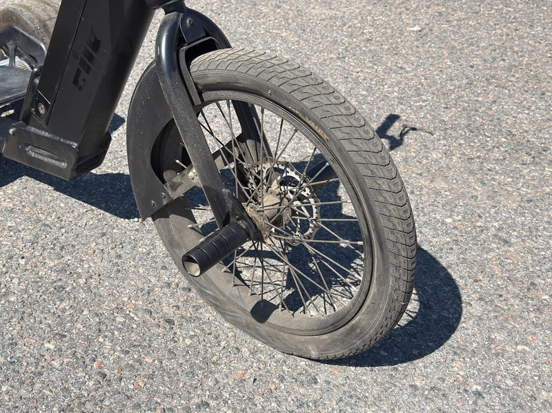 2 st trehjuliga driftcyklar, batteridrivna, FIIK Drifter