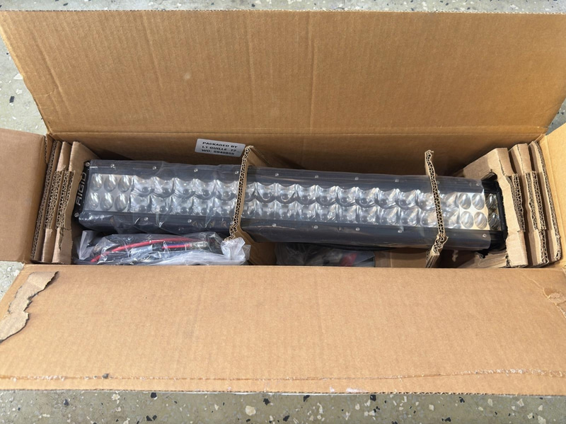 Rigid E-Series Pro 20" LED light bar, spot/drive combo