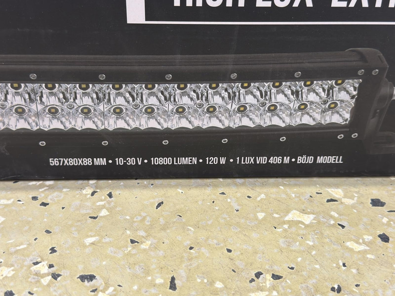 High Lux Auxiliary Light Bar, 567 mm, 120 W