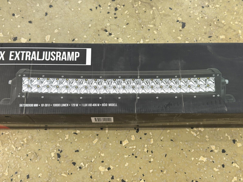 High Lux Auxiliary Light Bar, 567 mm, 120 W