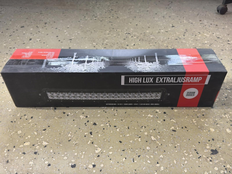 High Lux Auxiliary Light Bar, 567 mm, 120 W