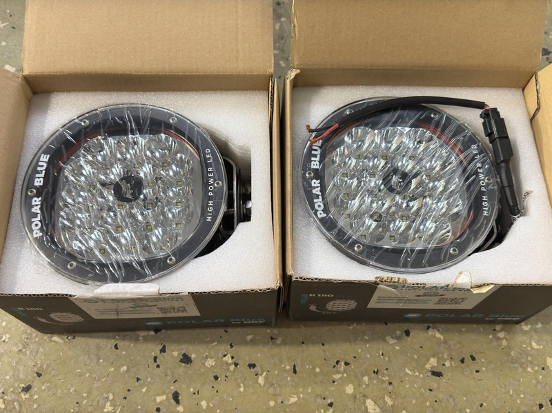 Fjärrljus Polar Blue R180 LED, 2 st