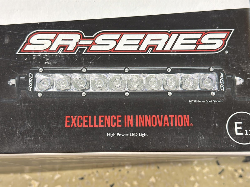 LED-ramp Rigid Industries SR-Series, 10", 2 st