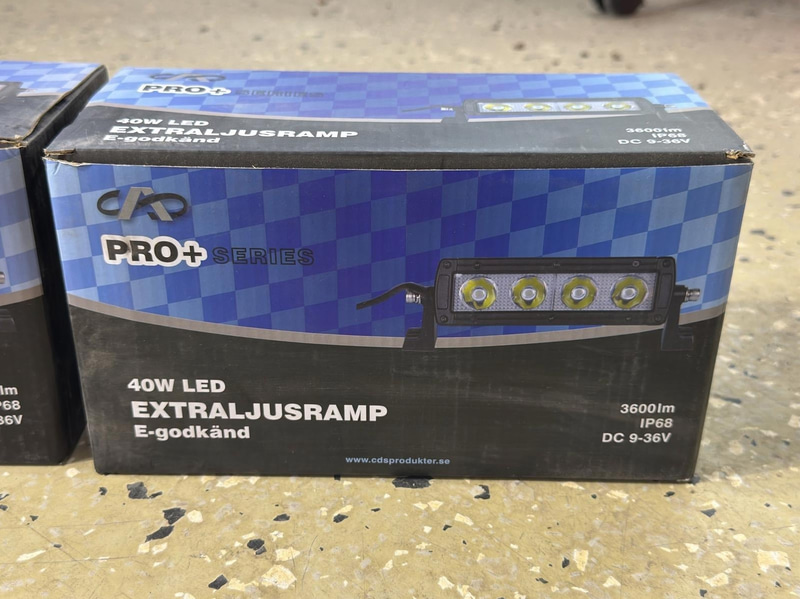 Extraljusramp PRO+, 2 st