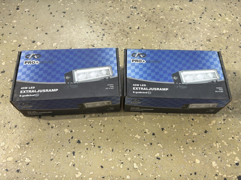 Extraljus PRO+, 45 W LED, 2 st